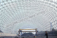 Metal Building Curved Steel Roof Trusses High Anti Rust Performance