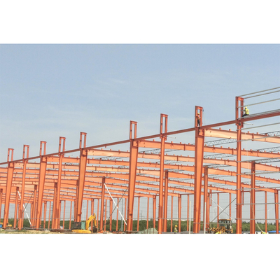 Customizable Bolt Connection Prefabricated Steel Structures Commercial Buildings