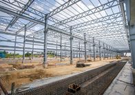 Multi Storey Prefabricated Steel Workshop Frame Construction JIS Standard
