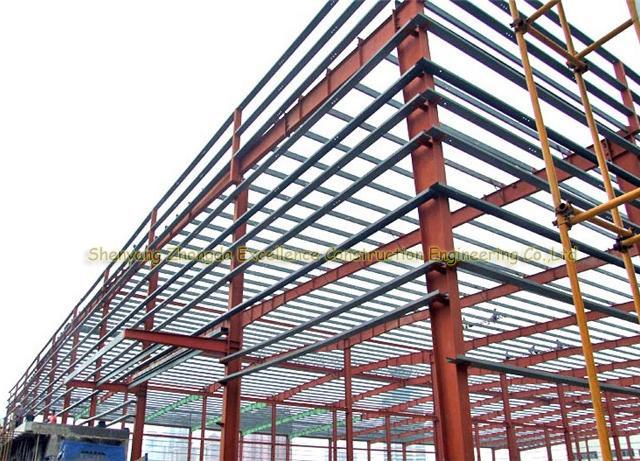 структура низкой цены стальная гальванизировала ферменную конструкцию металла склада промышленного здания