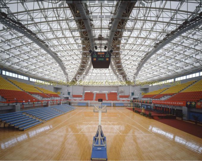 Сдобренная полуфабрикат зала спорта стальной структуры для построения