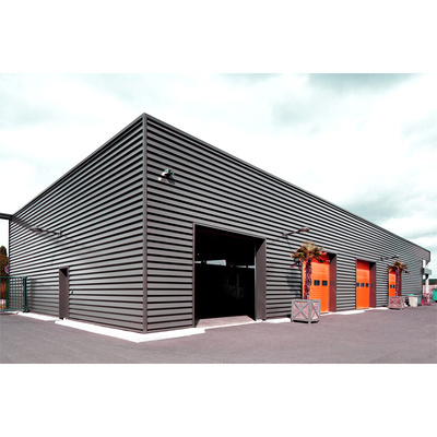 Pre Engineering Steel Building Steel Hall Готовое здание склада стальной конструкции